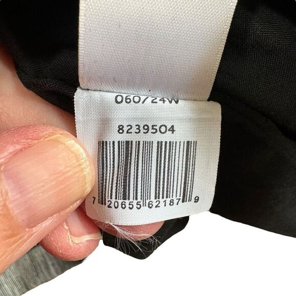 1. STATE Womens Black Red Plaid Blazer Jacket Sz 24W Linen Blend Button - Picture 7 of 10